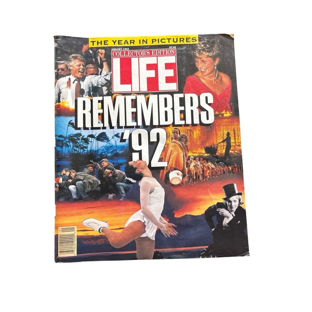 Life Magazine Remembers 1992 Year in Pictures Collector Edition
